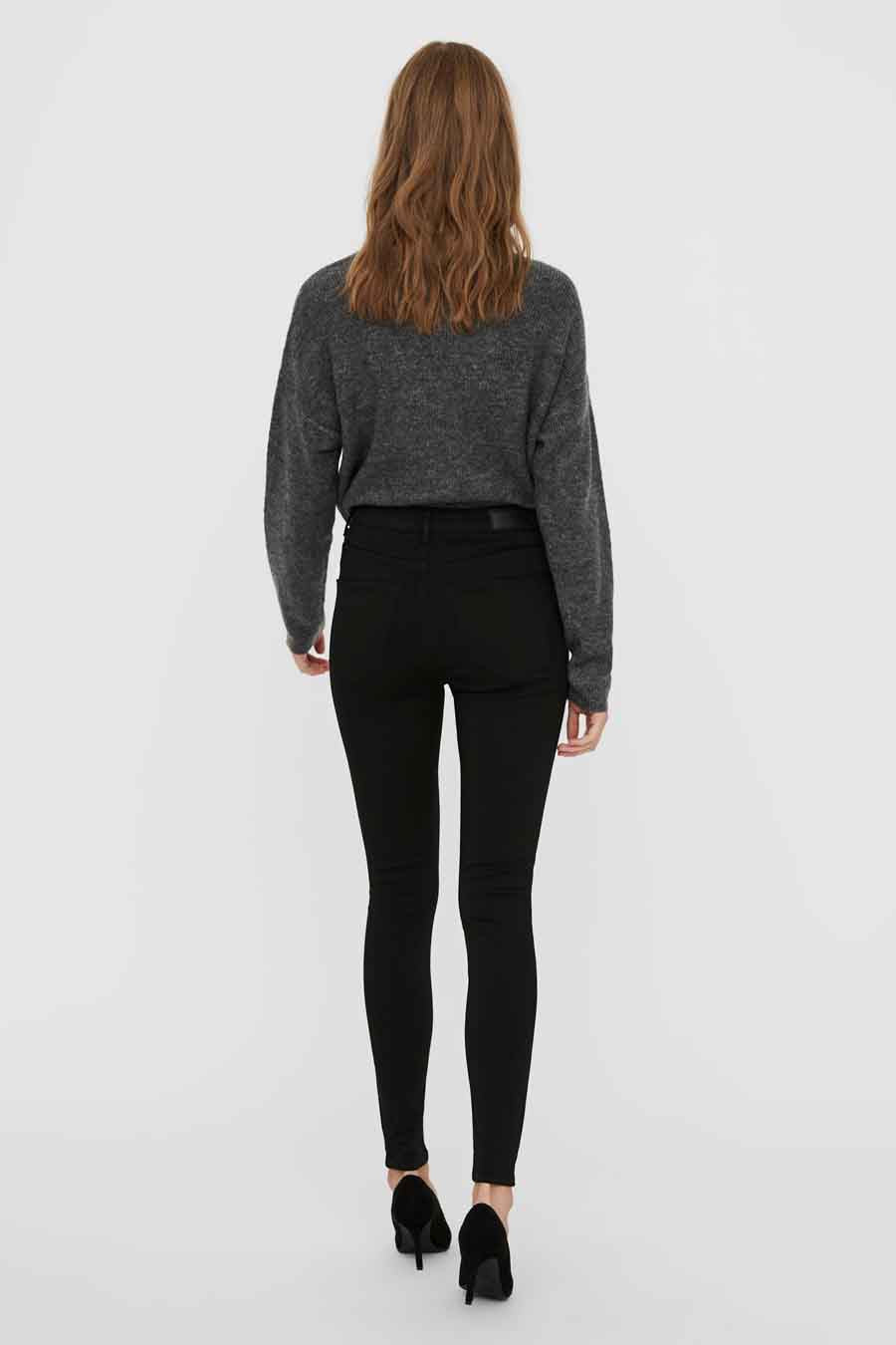 Slim jeans - zwart