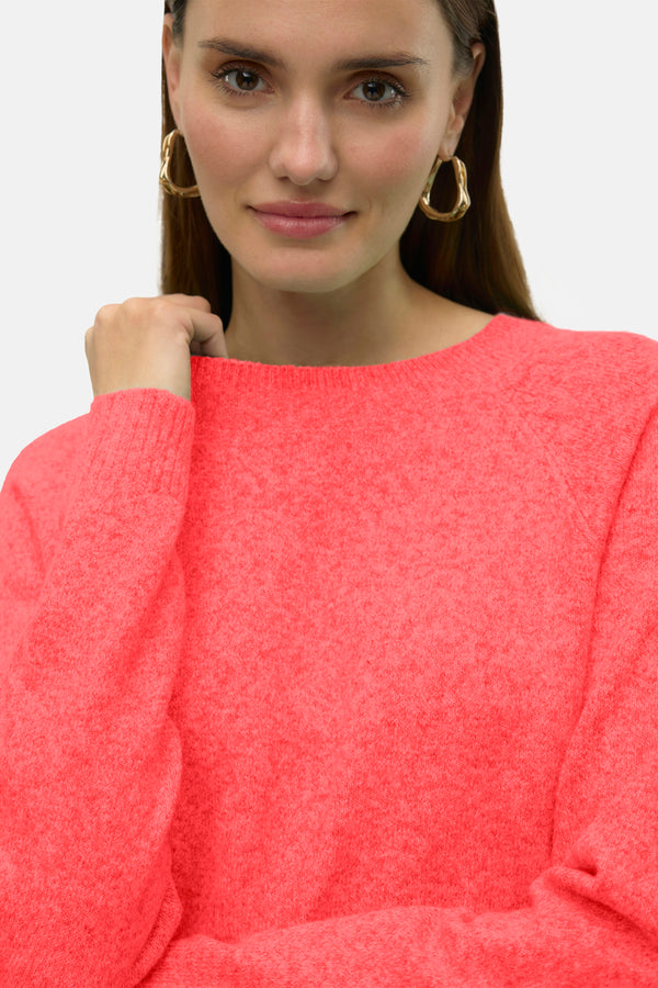 Pull col rond Orange - VERO MODA®
