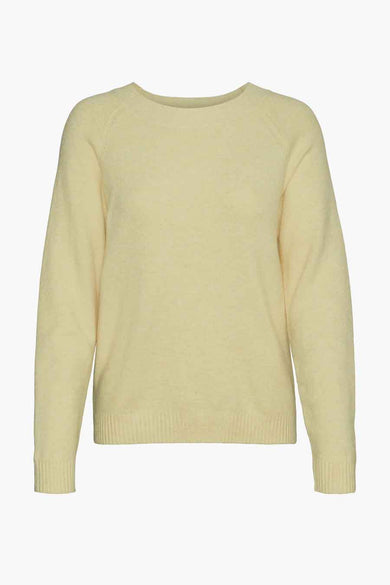 Pull col rond Jaune - VERO MODA®
