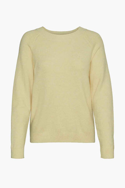 Pull col rond Jaune - VERO MODA®