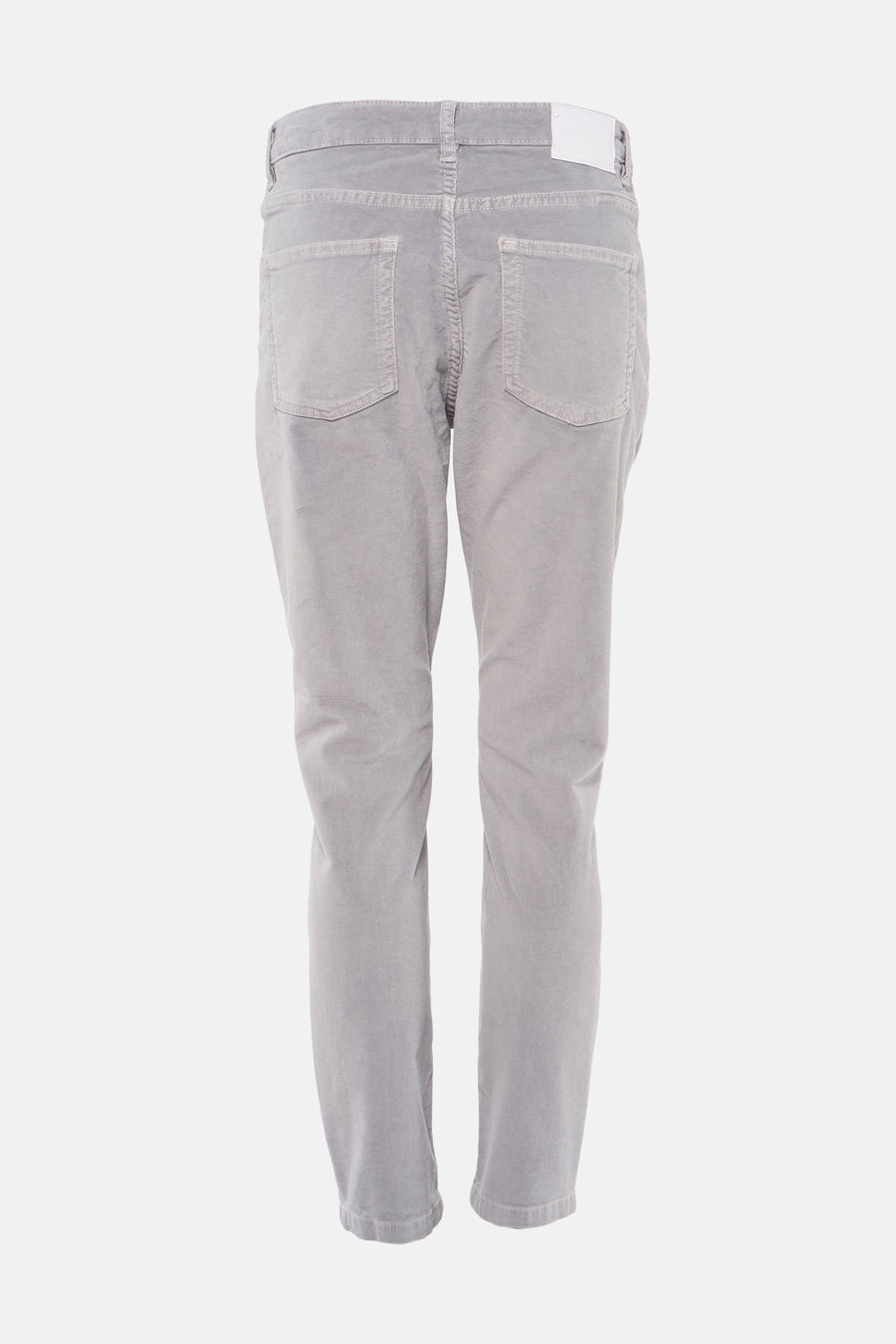 Multikleuren jeans voor dames van OPUS, achterzijde, met zakken en riemlussen.