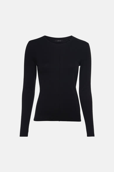 Pull col O - noir