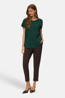 Dames sb seizoensbroek elastic brun - VERO MODA®