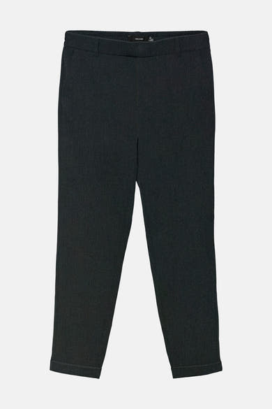 Pantalon de costume gris by Vero Moda, avec ourlets aux chevilles.