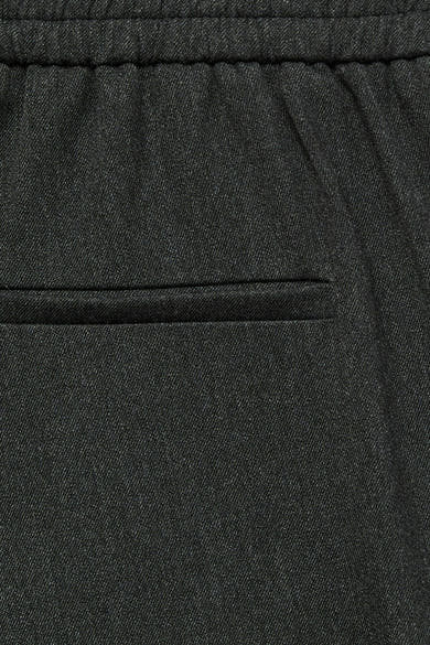 Pantalon de costume gris par VERO MODA® avec une texture subtile et une poche discrète.
