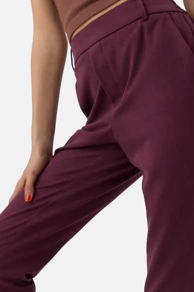 Pantalon de costume - Bordeaux