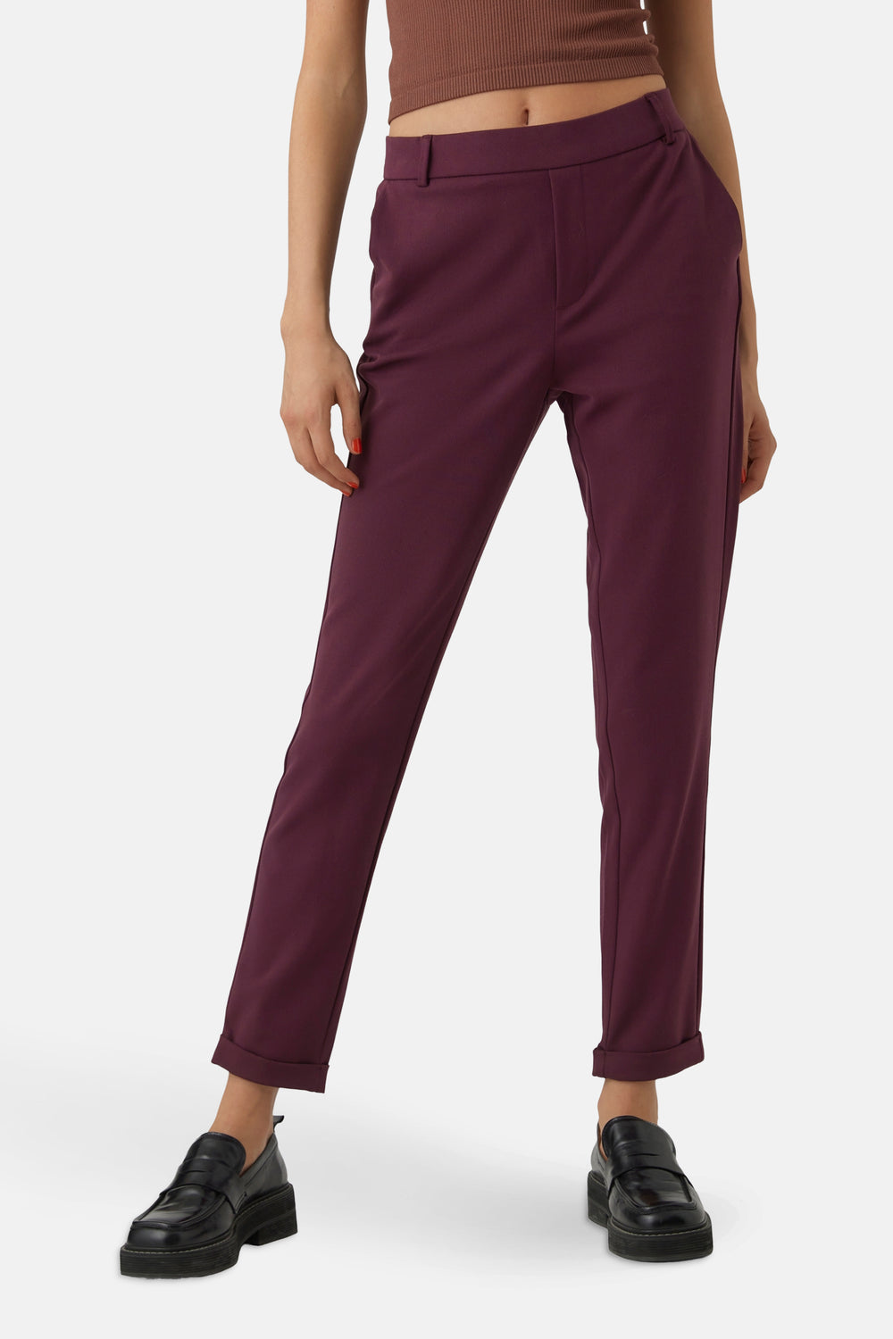 Pantalon de costume - Bordeaux