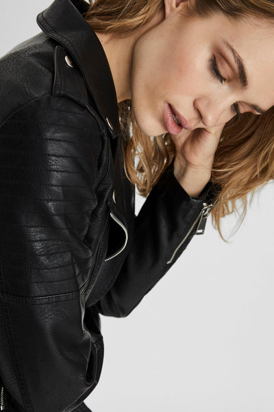 Veste en simili cuir Noir - VERO MODA®