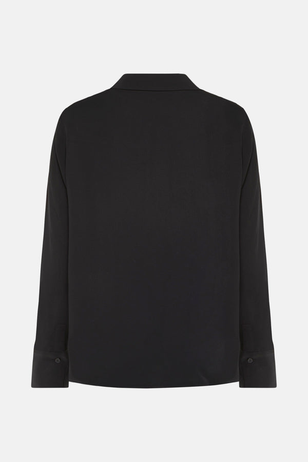 Blouse (lange mouwen) Zwart - OPUS