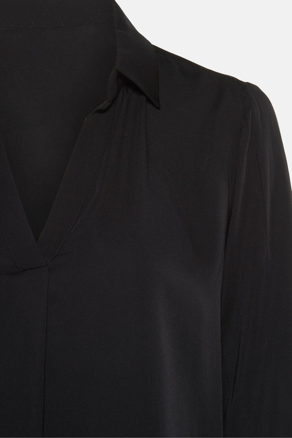 Blouse (lange mouwen) Zwart - OPUS