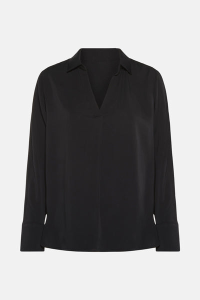 Blouse (lange mouwen) Zwart - OPUS