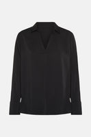 Blouse (lange mouwen) Zwart - OPUS
