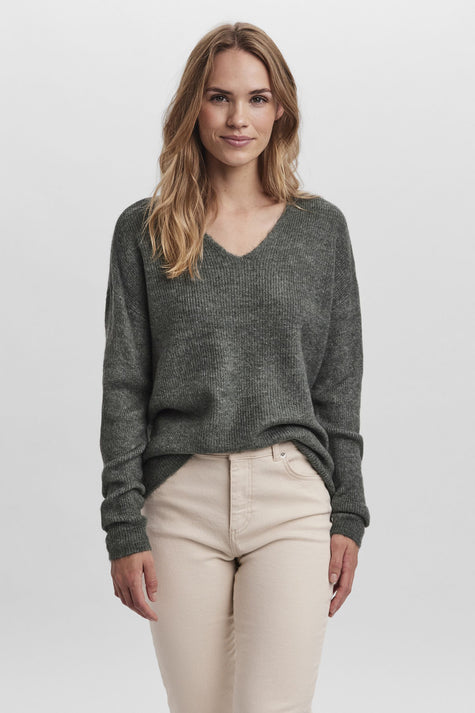 Pull col V Vert - VERO MODA®