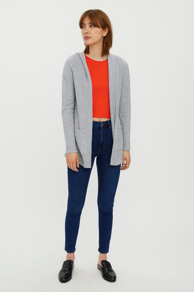 VMDOFFY LS OPEN HOOD CARDIGAN GA NOOS