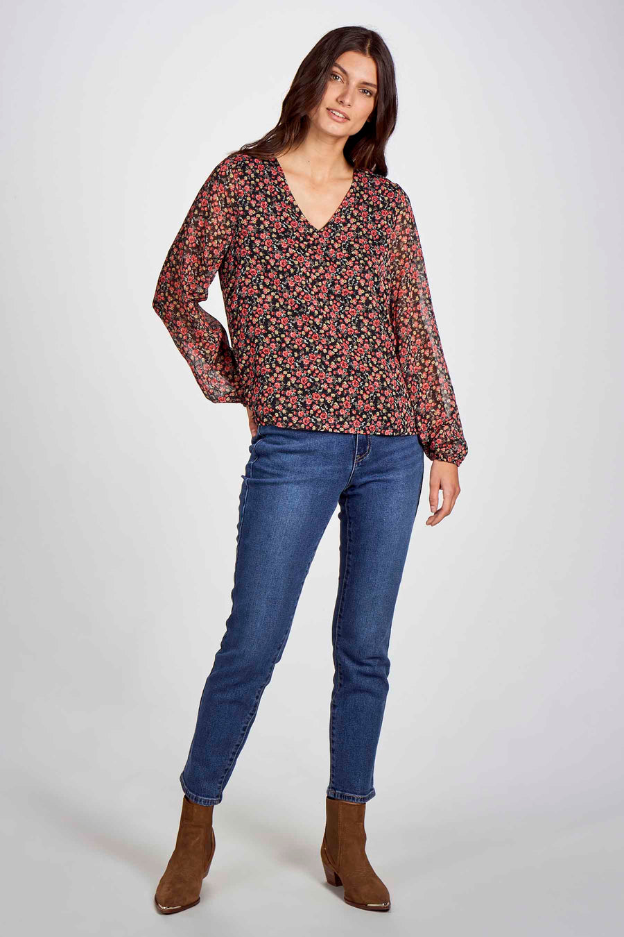 Blouse - zwart