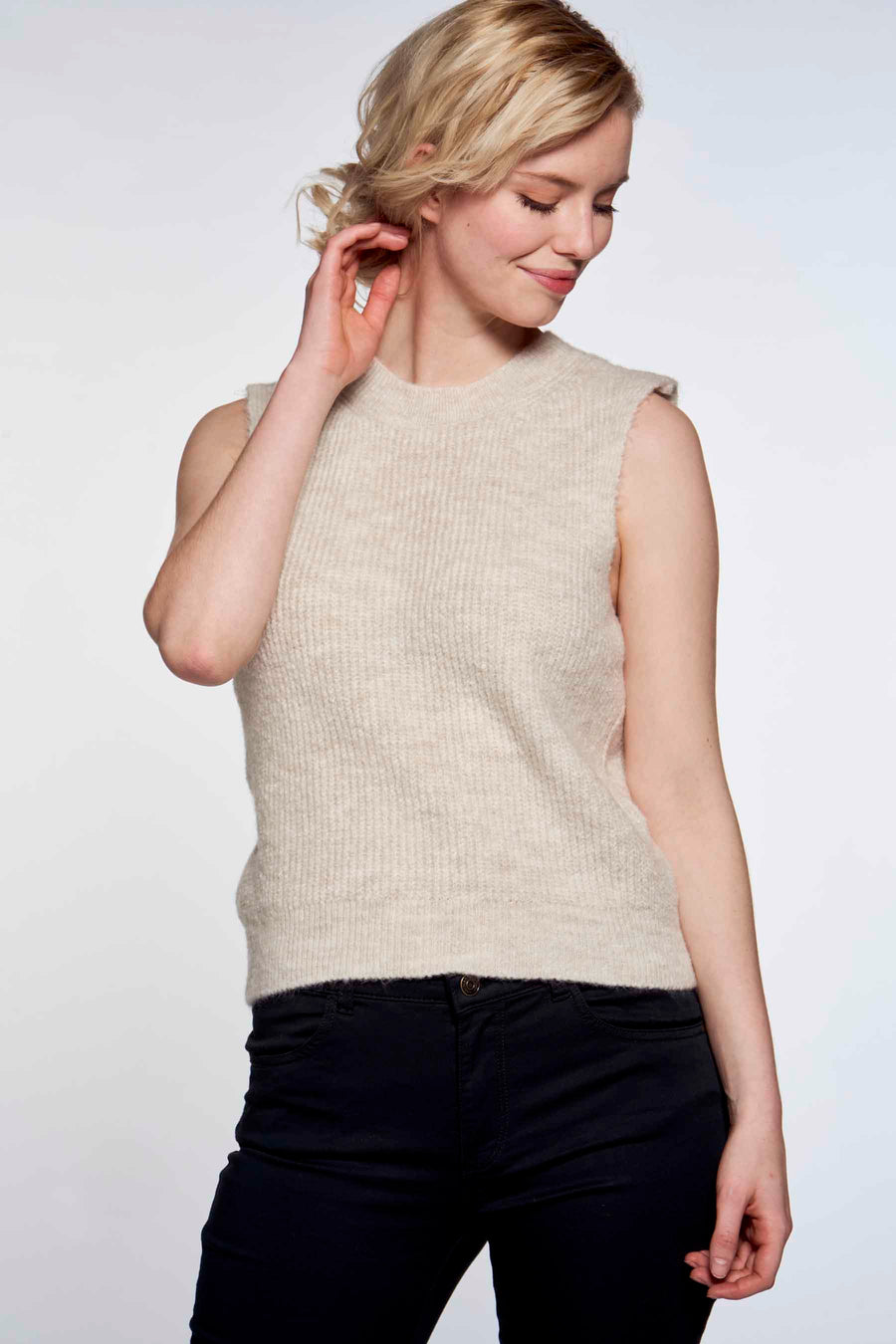Pull - beige