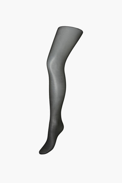 Zwarte panty van VERO MODA®, met een fijne textuur en een ondoorzichtige afwerking.