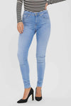 Skinny jeans - LIGHT BLUE DENIM