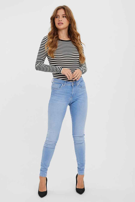 Skinny jeans - LIGHT BLUE DENIM