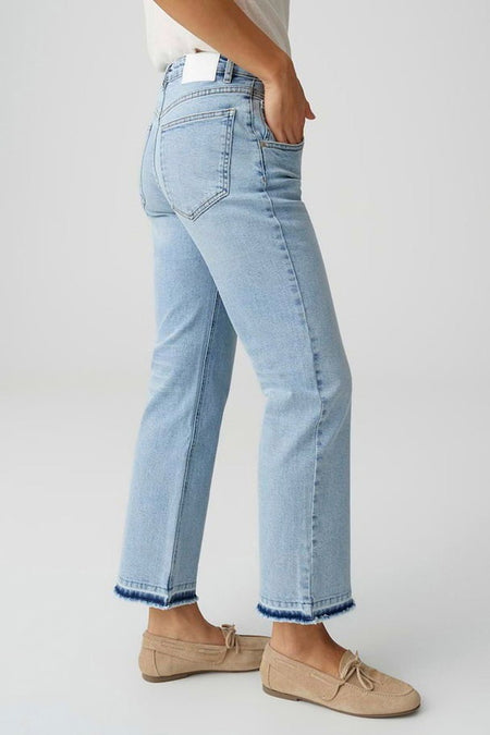 Jean boyfriend light blue denim - OPUS