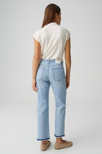 Jeans boyfriend light blue denim - OPUS