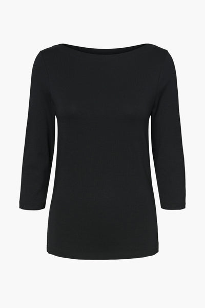 Top uni manches longues Noir - VERO MODA®