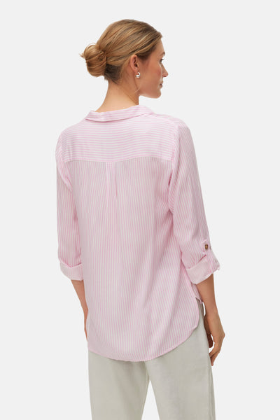 Chemise à manches longues - Rose