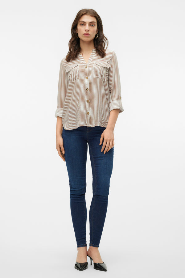 Chemisier (manches longues) Brun - VERO MODA®