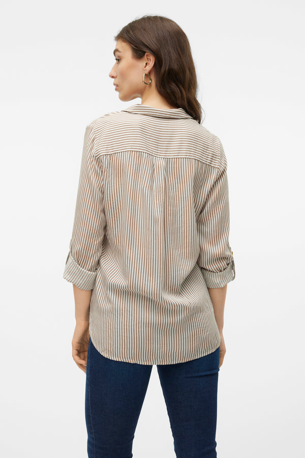 Chemisier (manches longues) Brun - VERO MODA®