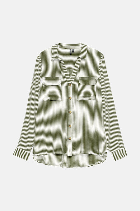 Chemise à manches longues - multicolore