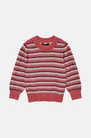Pull à col rond - multicolore