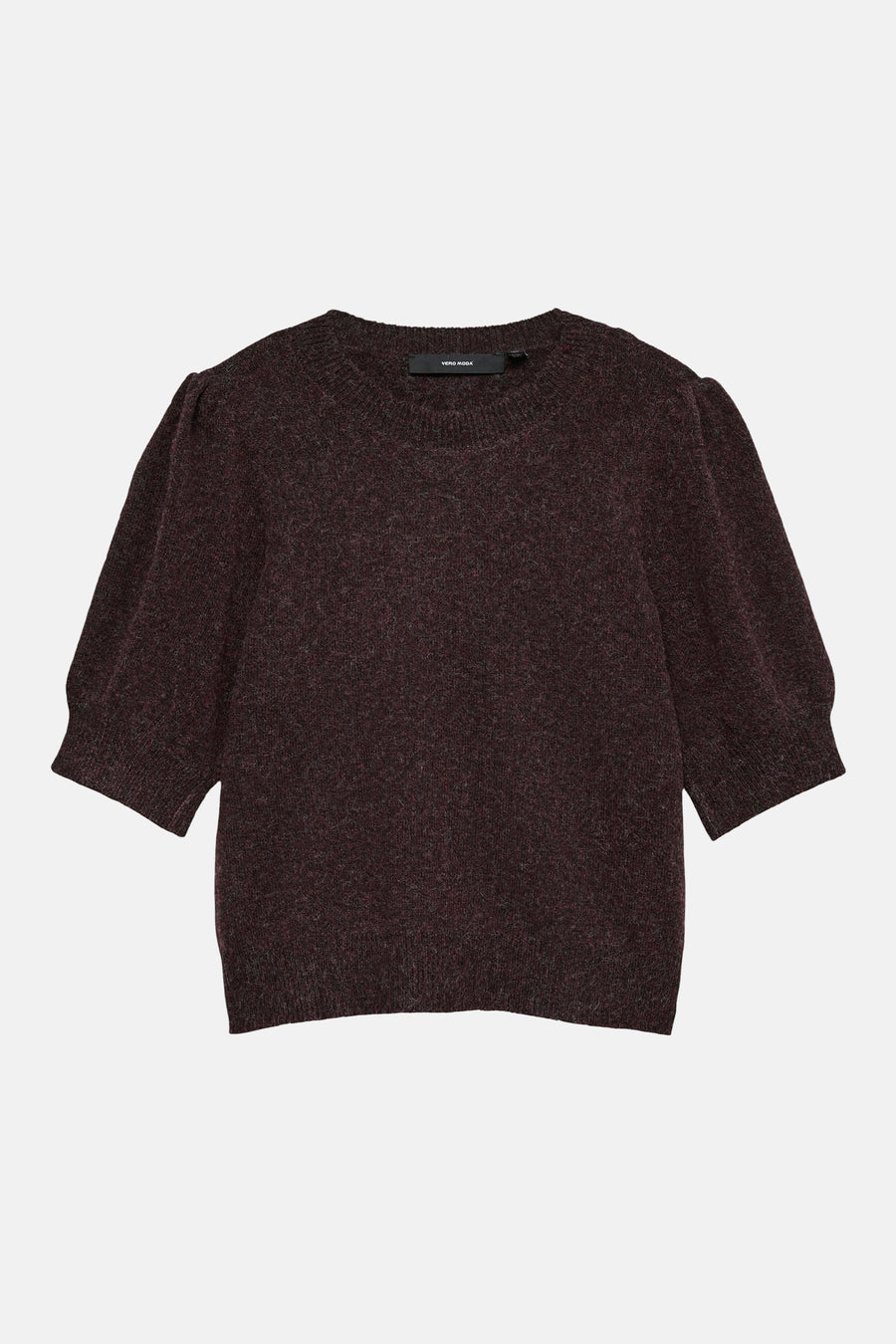 Pull O-hals - Bordeaux