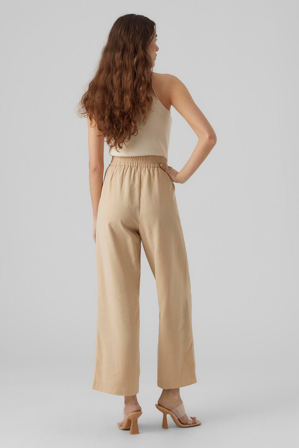 Pantalon coloré Écru - VERO MODA®
