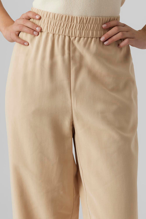 Pantalon coloré Écru - VERO MODA®