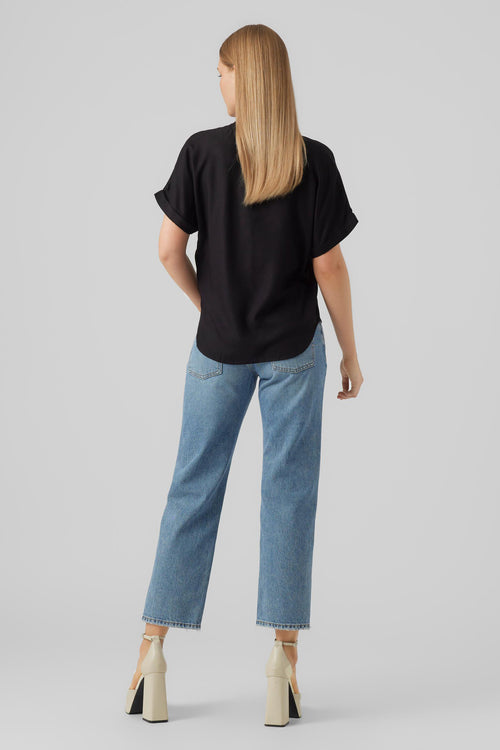 Chemisier (manches courtes) Noir - VERO MODA®