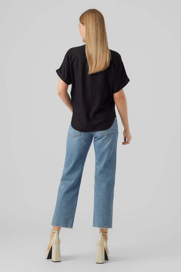 Chemisier (manches courtes) Noir - VERO MODA®