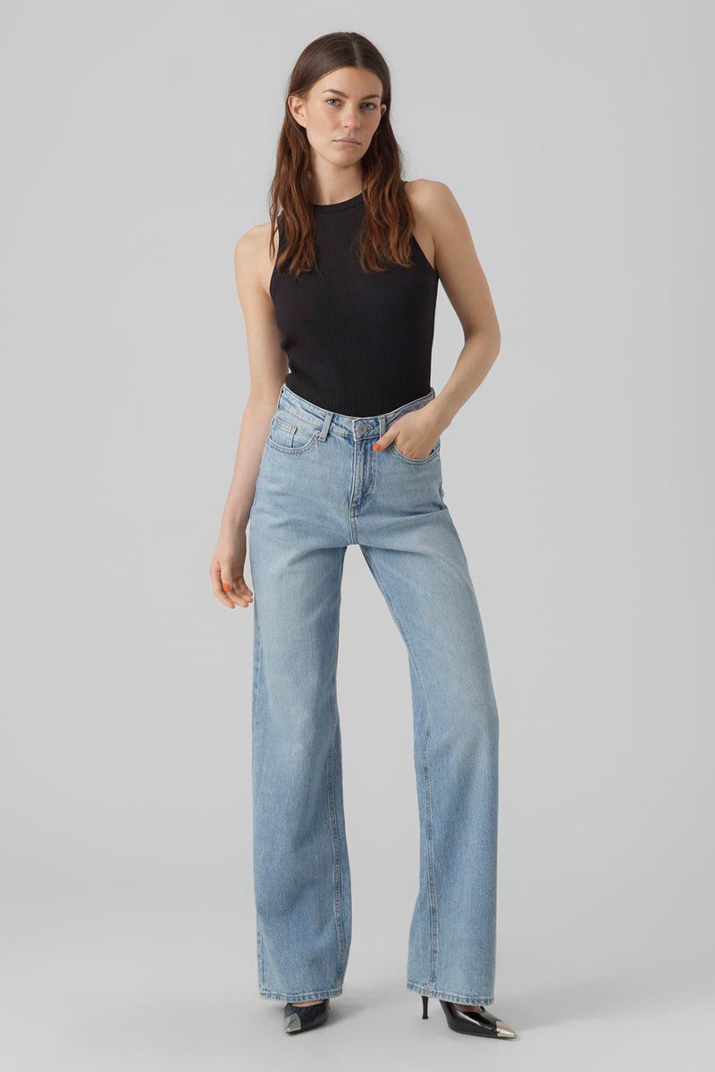 Straight jeans - LIGHT BLUE DENIM