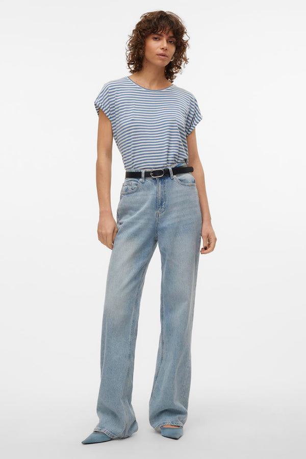 T-shirt (korte mouwen) Blauw - VERO MODA®