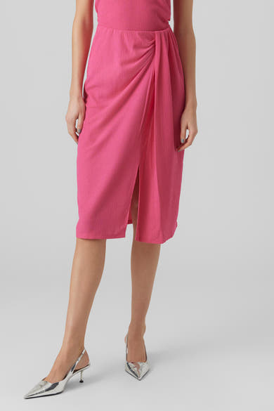 Jupe midi - rose