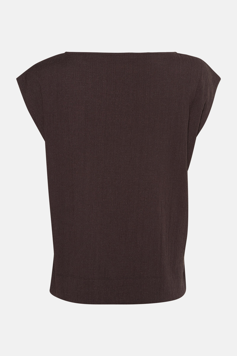 Blouse - bruin