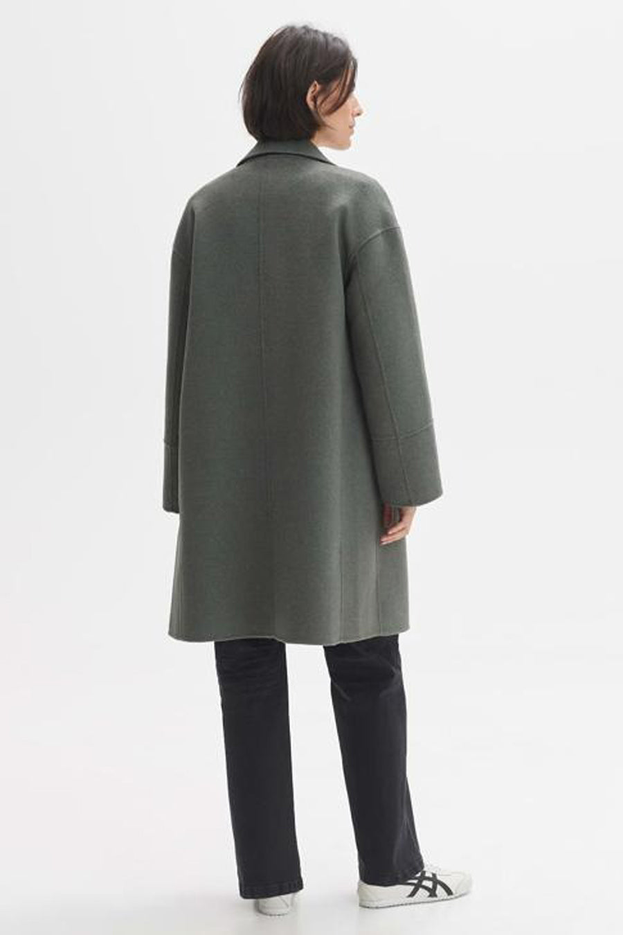 Lange jas Groen - OPUS