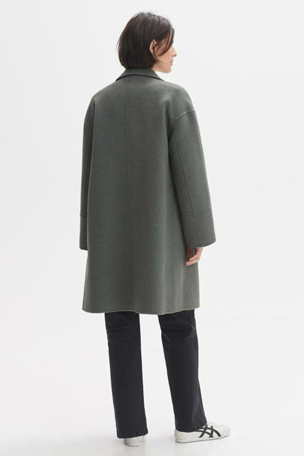 Lange jas Groen - OPUS