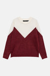 Pull col rond multicolore - VERO MODA®