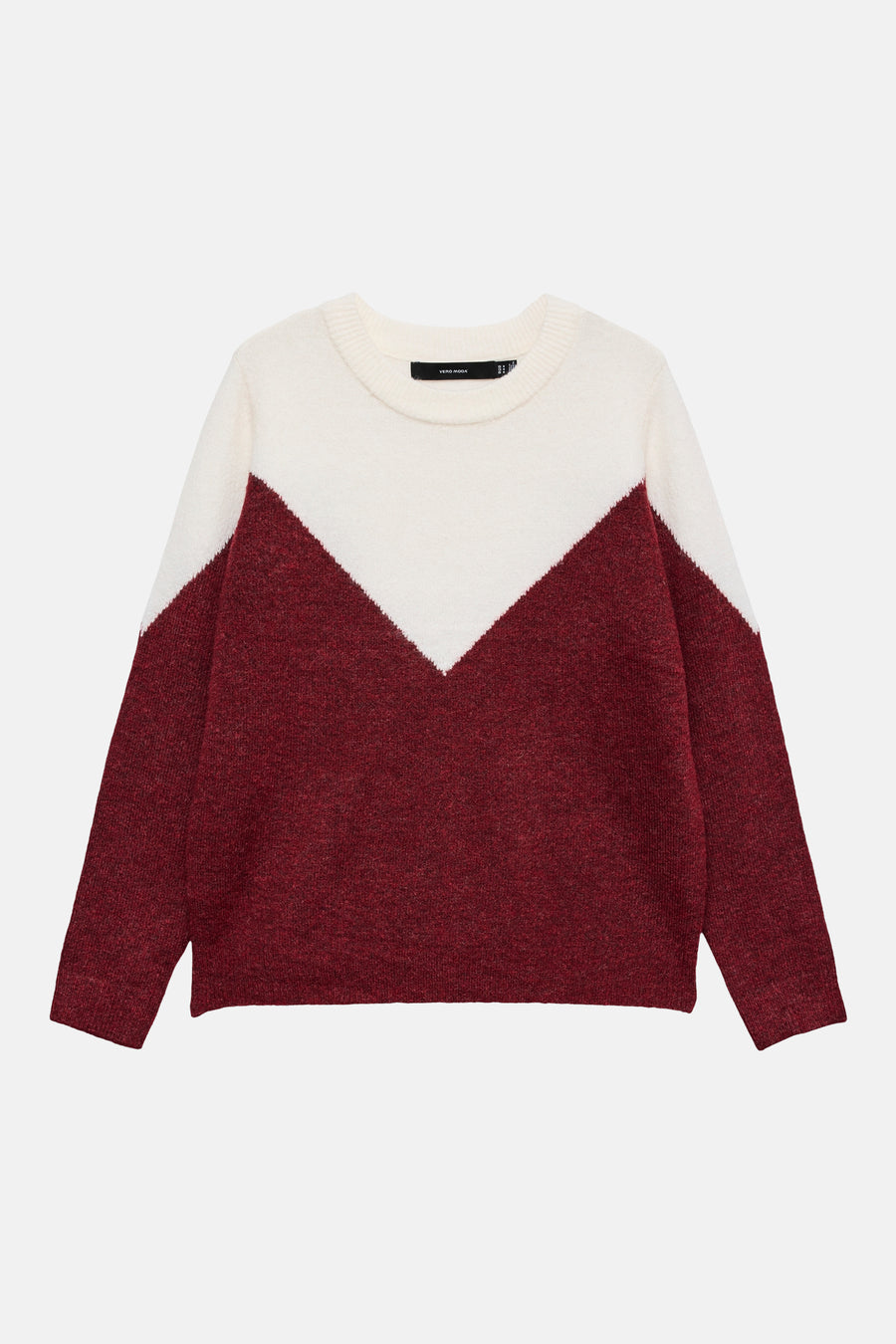 Pull col rond multicolore - VERO MODA®