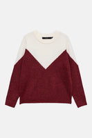 Pull col rond multicolore - VERO MODA®
