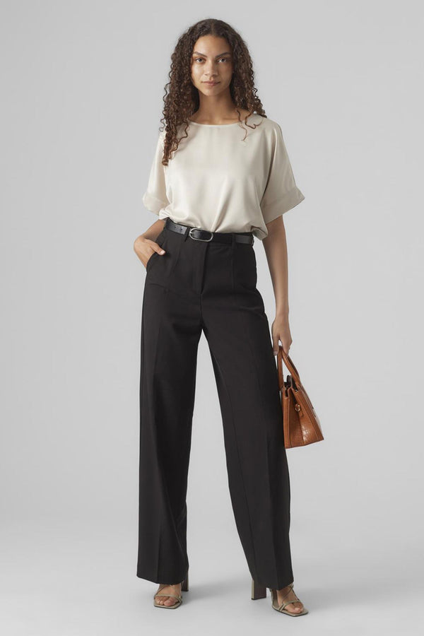 Blouse (korte mouwen) Ecru - VERO MODA®