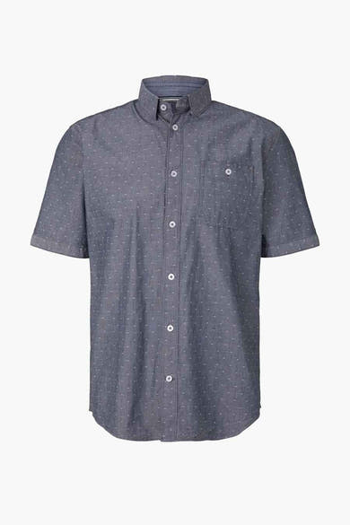 Hemd met korte mouwen - blauw