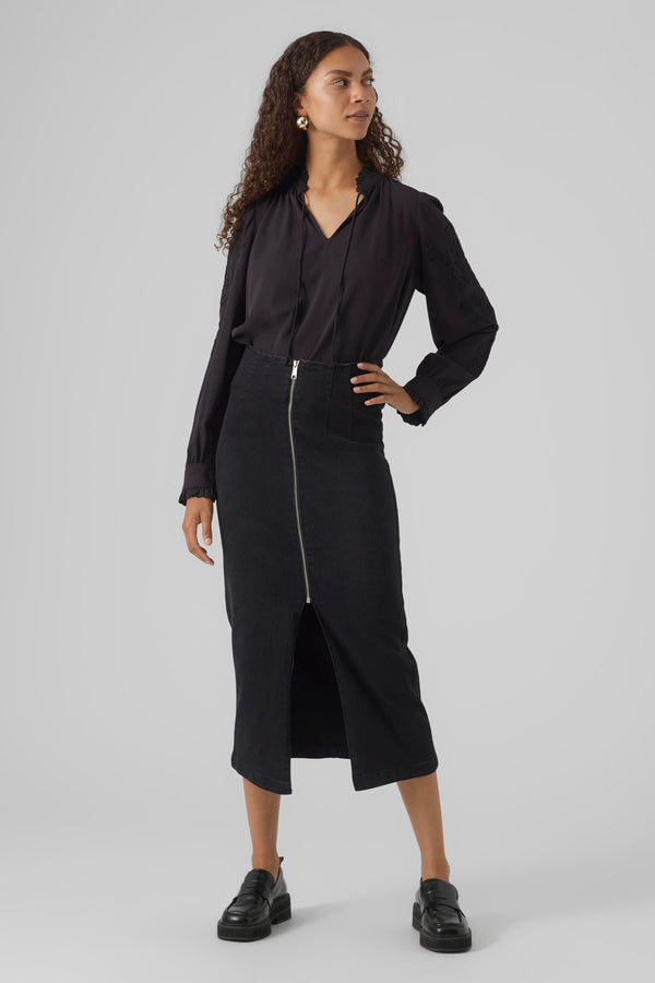 Chemisier (manches longues) Noir - VERO MODA®