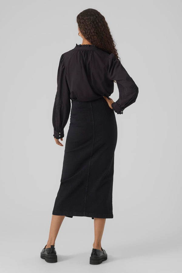 Chemisier (manches longues) Noir - VERO MODA®