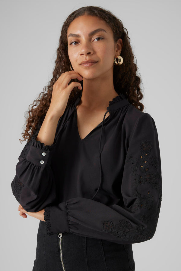 Chemisier (manches longues) Noir - VERO MODA®